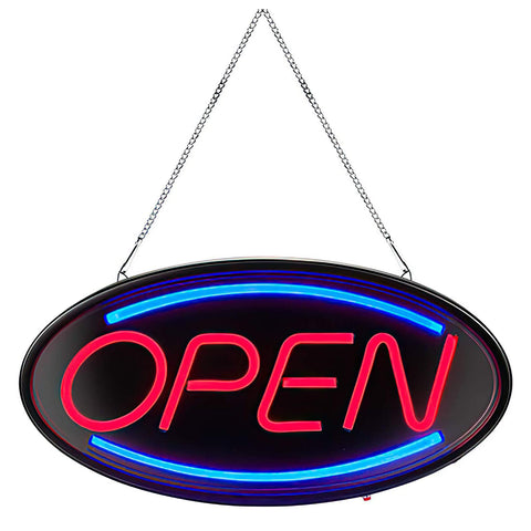 LED Neon Open Sign (Round)