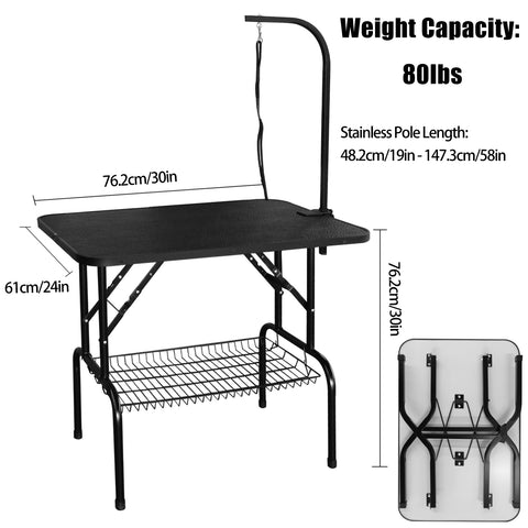 Pet grooming table GT 202 S