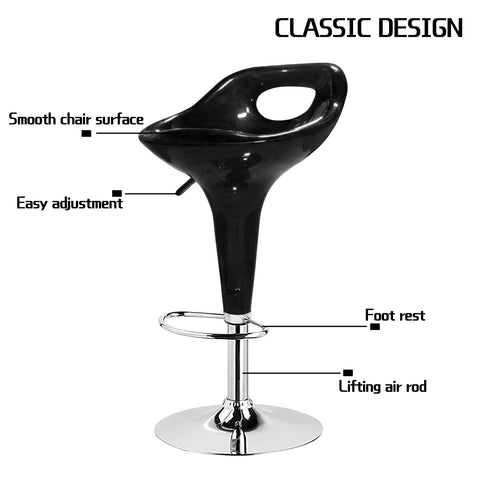 Hydraulic Bar Stool YB-752 (Set of 2)