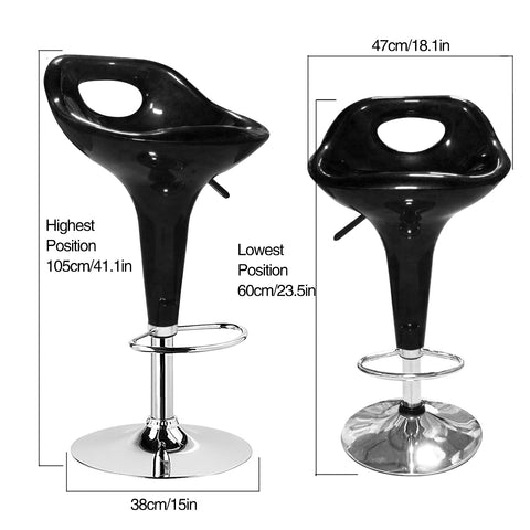 Hydraulic Bar Stool YB-752 (Set of 2)