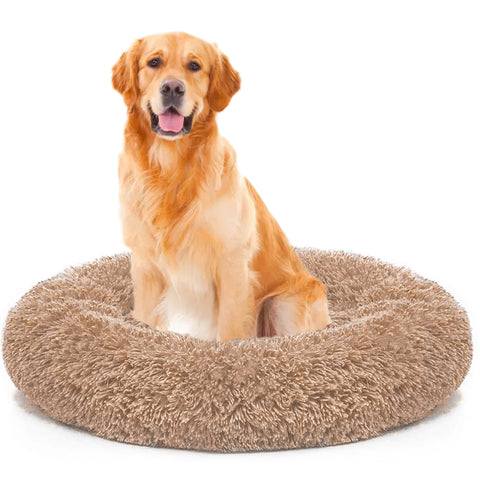 Dog Long Plush Puppy Cushion Portable Mat