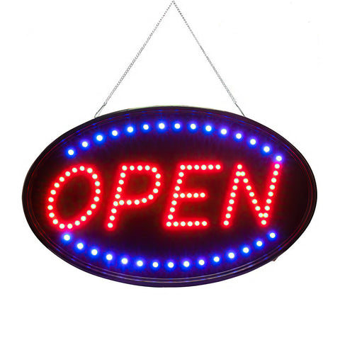 Large LED Open Sign