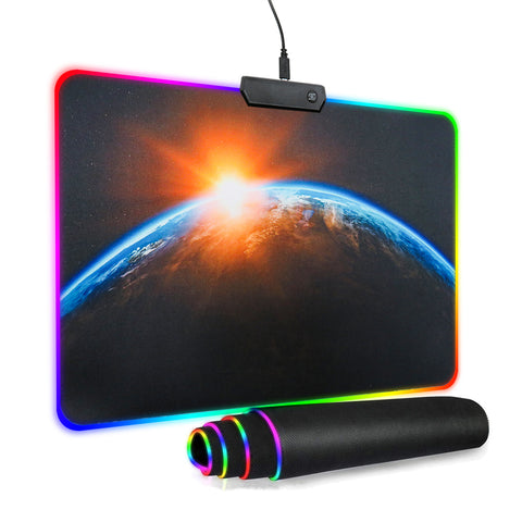 Medium LED RGB Gaming Mouse Pad - 250x350x4mm