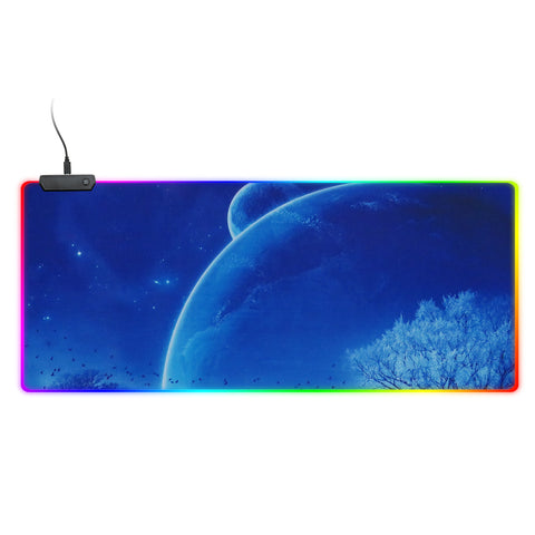 Large LED RGB Gaming Mouse Pad - 800x300x4mm