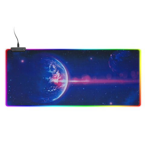 Large LED RGB Gaming Mouse Pad - 800x300x3mm