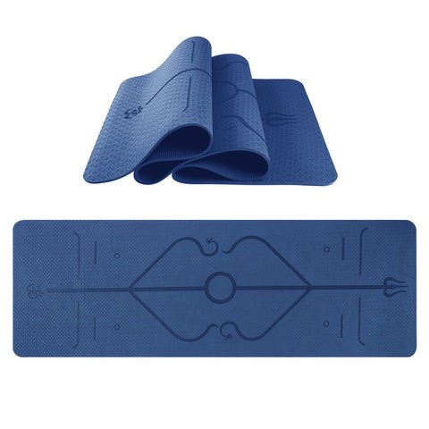 Ultra Strength TPE Yoga Mat - One Side