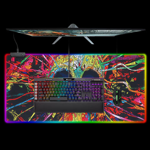 Large LED RGB Gaming Mouse Pad - 900x400x4mm