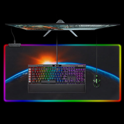 Large LED RGB Gaming Mouse Pad - 900x400x4mm