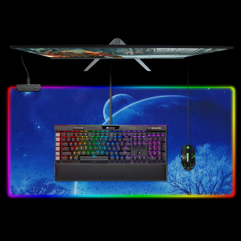 Large LED RGB Gaming Mouse Pad - 900x400x4mm