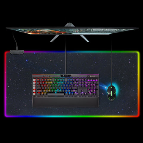 Large LED RGB Gaming Mouse Pad - 900x400x3mm