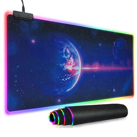 Large LED RGB Gaming Mouse Pad - 900x400x4mm