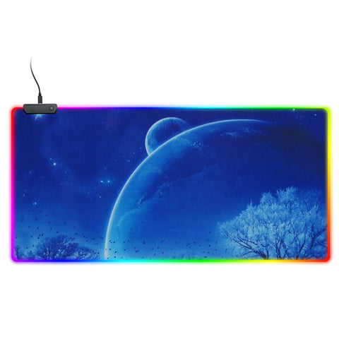 Large LED RGB Gaming Mouse Pad - 900x400x3mm