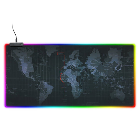 Large LED RGB Gaming Mouse Pad - 900x400x4mm