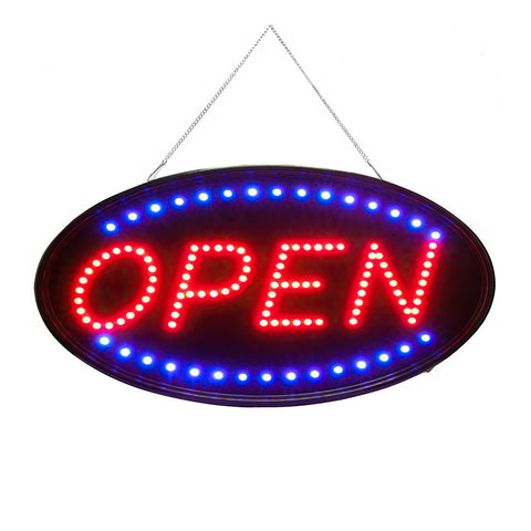 Large LED Open Sign