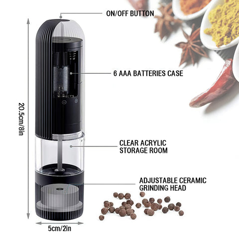 Electric Pepper and Salt Grinder