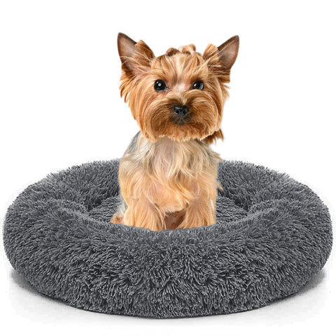 Dog Long Plush Puppy Cushion Portable Mat