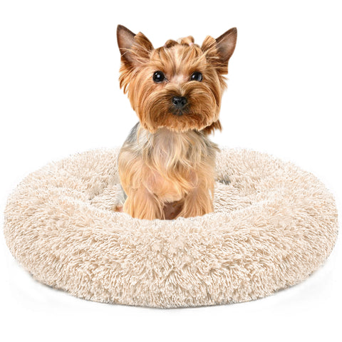 Dog Long Plush Puppy Cushion Portable Mat