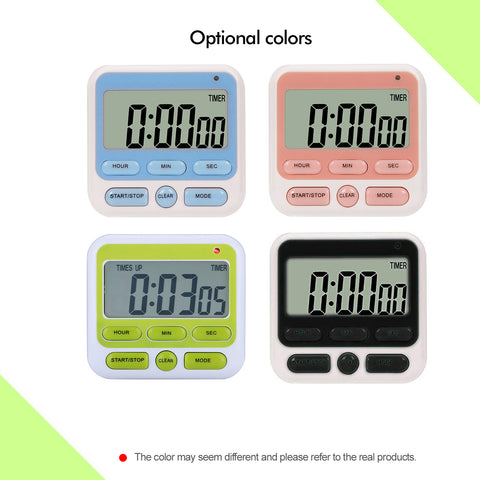 LCD Digital Kitchen Timer (Square)