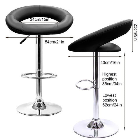 Hydraulic Bar Stool YB-181 (Set of 2)