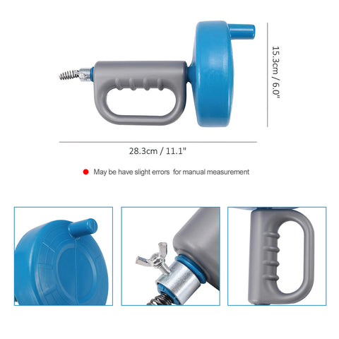 Hand Crank Design Drain Auger