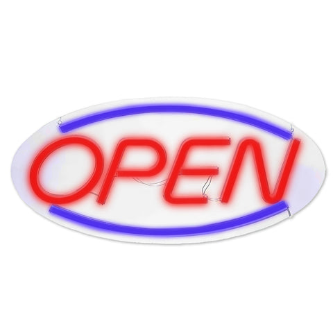 LED Neon Open Sign (Round)