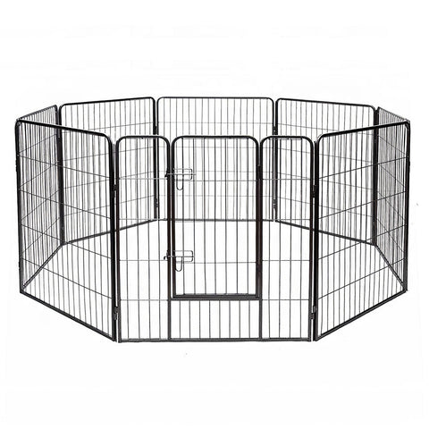 Foldable Metal Dog Pen with Gate