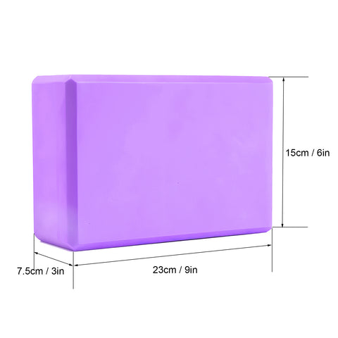 High Density EVA Foam Yoga Block (Set of 2)