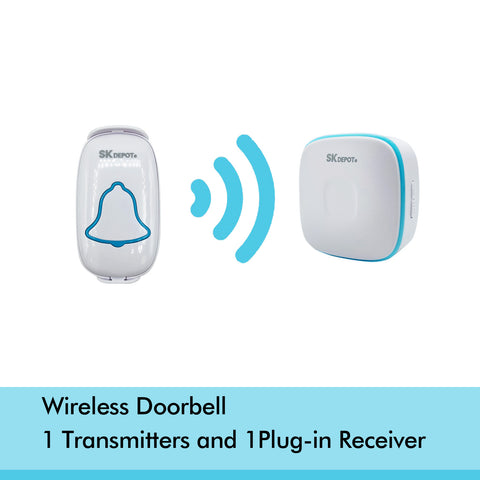 A808 Ultra-Long Wireless Range Waterproof Doorbell