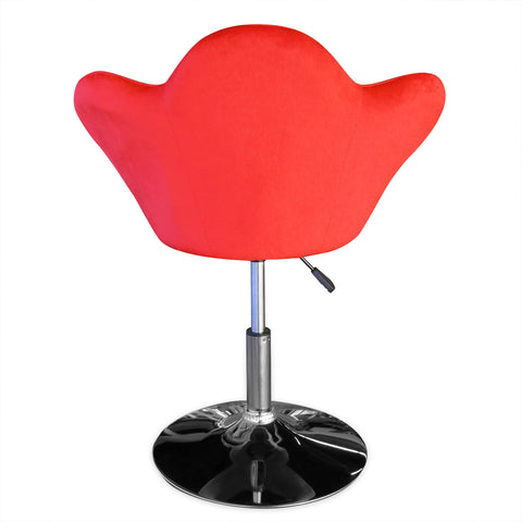 Hydraulic Makeup Swivel Flower Chair (Set of 2)