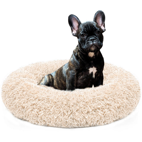 Dog Long Plush Puppy Cushion Portable Mat