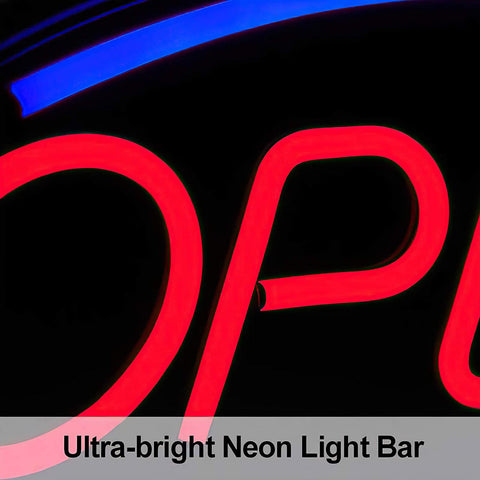 LED Neon Open Sign (Round)