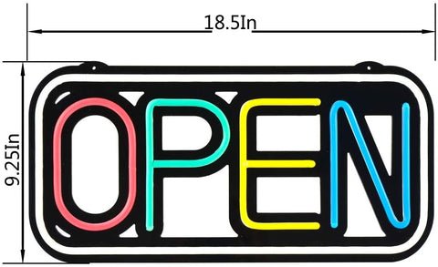 LED Neon Open Sign