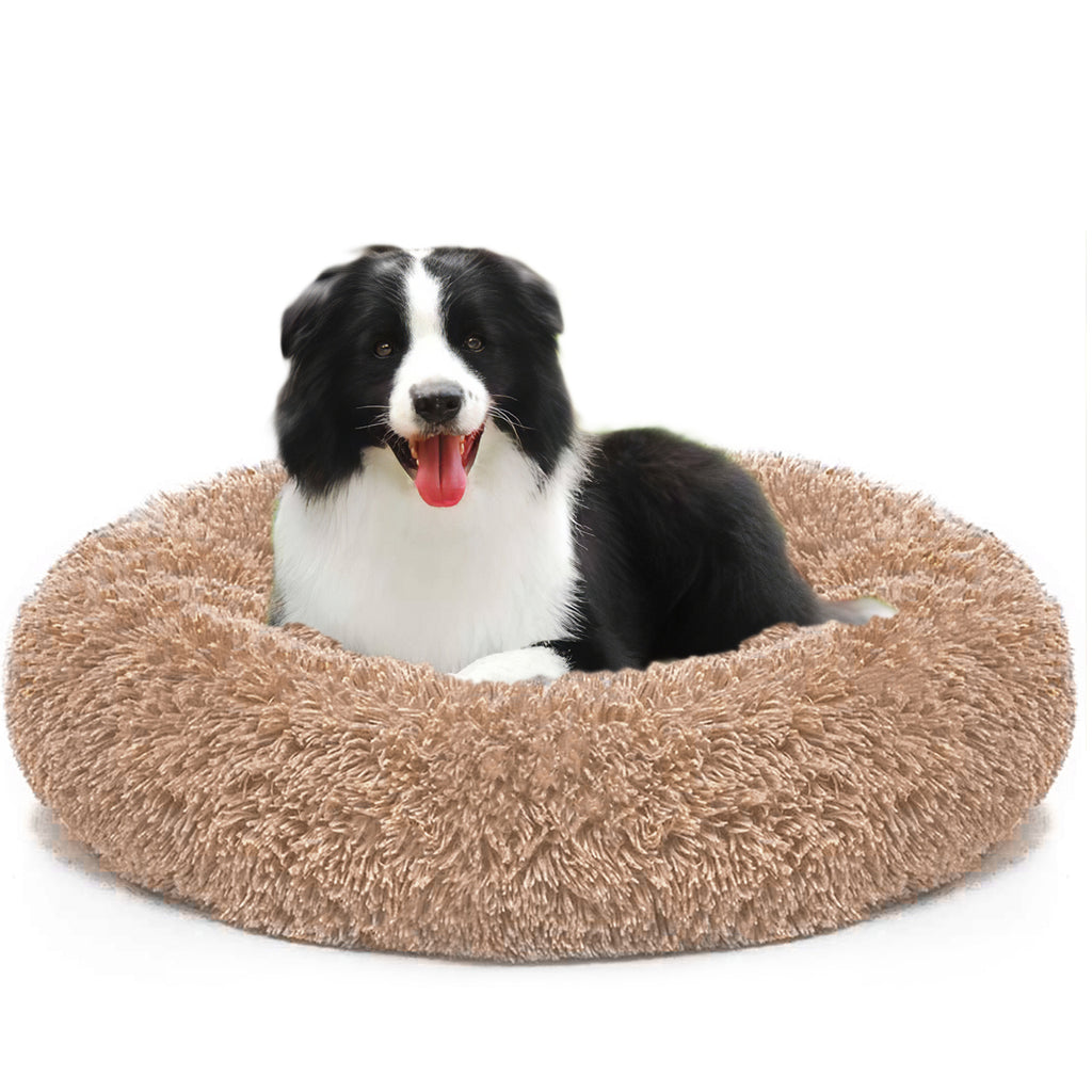 Dog Long Plush Puppy Cushion Portable Mat