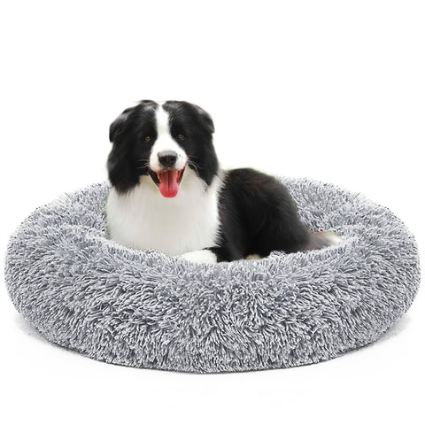 Dog Long Plush Puppy Cushion Portable Mat