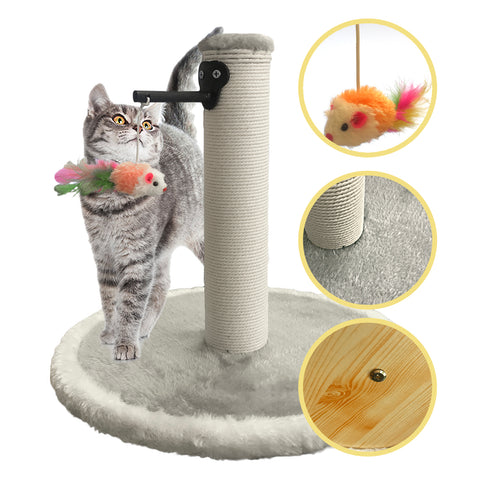 Cat Sisals Scratch Post with Toy Ball