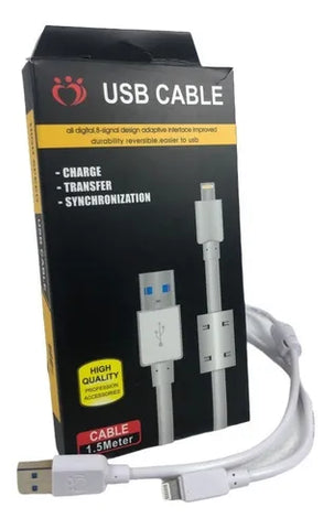 USB Cable Lightning Cable, Transfer, Synchronization 1.5Meter