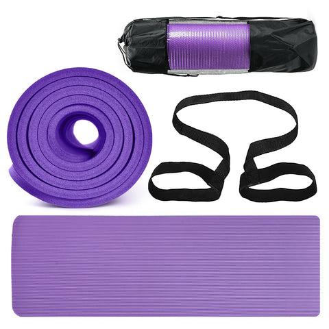 10Pieces NBR Yoga Fitness Mat [random color]