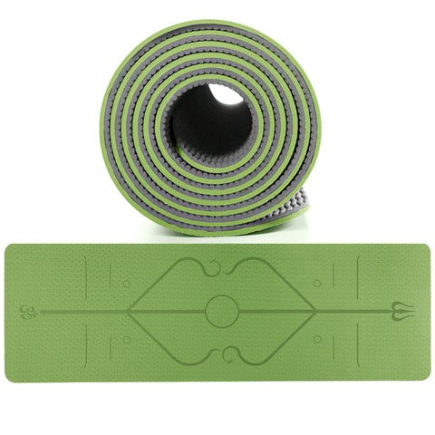 Ultra Strength TPE Yoga Mat - One Side