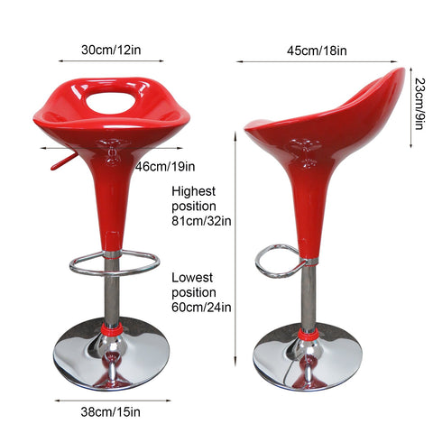 Hydraulic Bar Stool YB-752 (Set of 2)