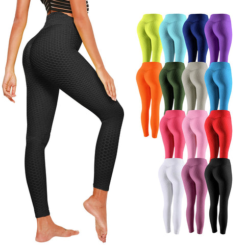 10 Pieces Women's Hight Waist Legging Yoga Pants [random color]