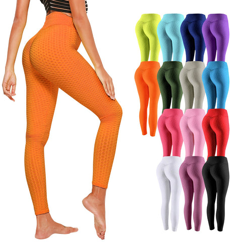 10 Pieces Women's Hight Waist Legging Yoga Pants [random color]